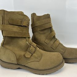 Corcoran CV2600 Men’s Coyote Tanker Boots Steel Shank Size 13D Oil Resistant LNC