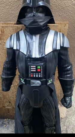 Star Wars 4ft Giant Death Vader Battle *missing Arm*