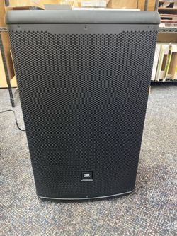 JBL PA SPEAKER 15” with Power Cord and Black Carrying Case