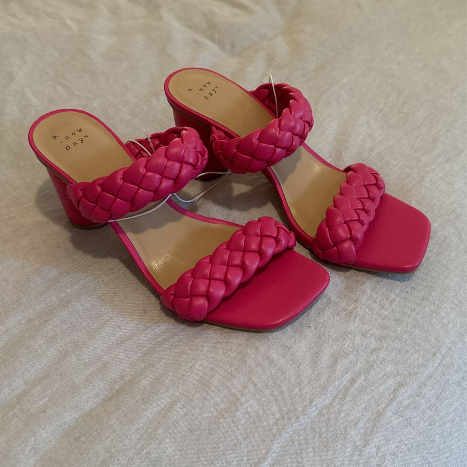 Pink Heels Size 8