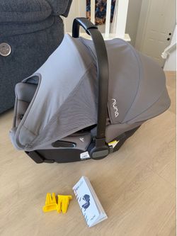Nuna Pipa Urbn Car seat only (Slightly used) Pewter color