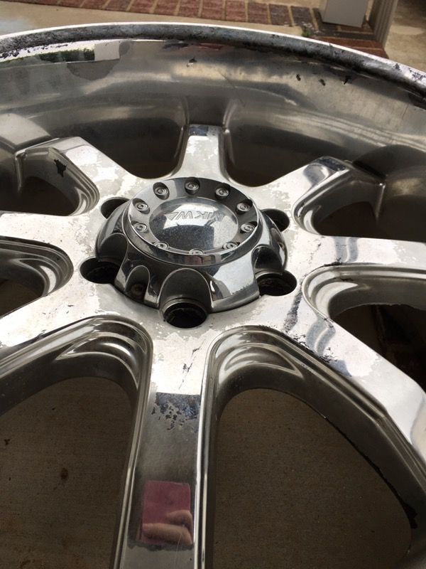 MKW M81 wheels 6x5.5 lug 20x9 ET0