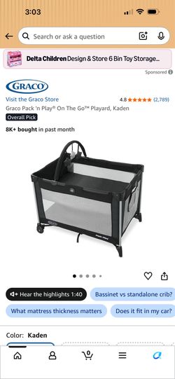 Graco pack n play