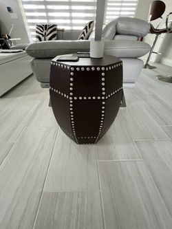 Side Table With Storage…