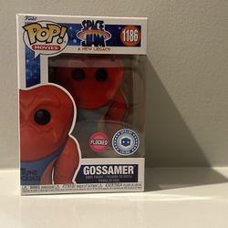 Funko Pop! Movies: Space Jam: A New Legacy - Gossamer #1186 - Flocked Exclusive
