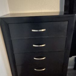 Black dresser