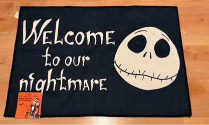 New Nightmare Before Christmas 🎃 Accent Rug