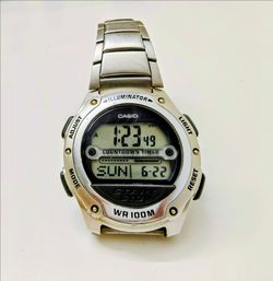 Casio Illuminator Countdown Timer Digital Sports Watch for Men ( W-756D-1AV )