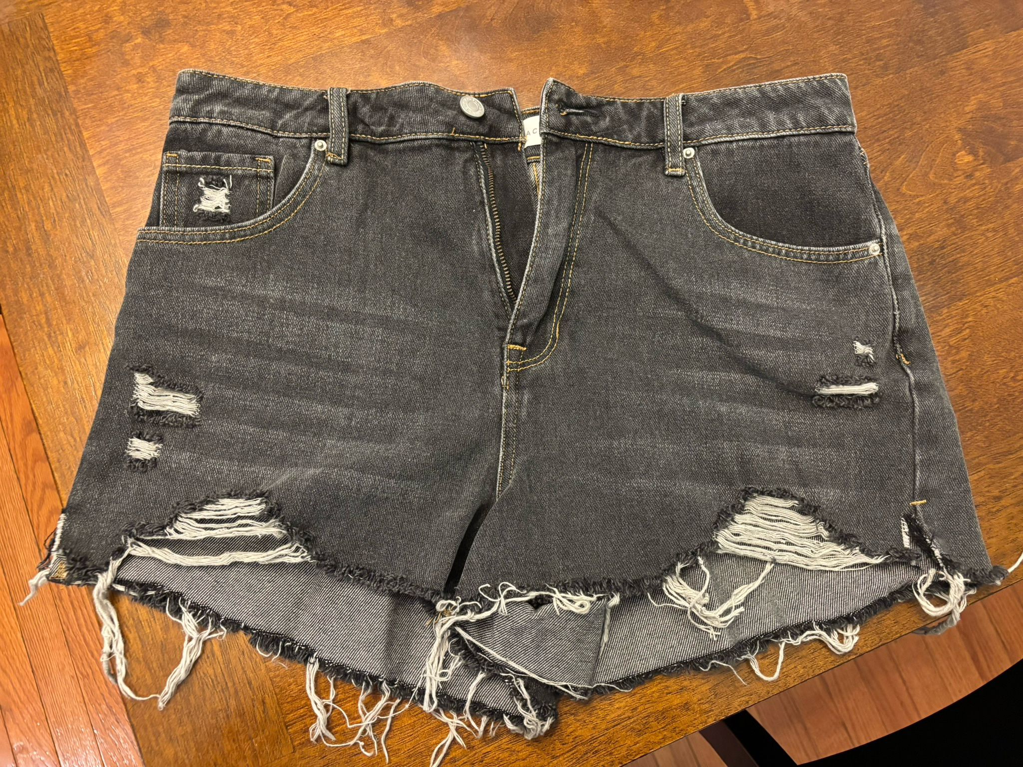 Pacsun Black Jean Shorts