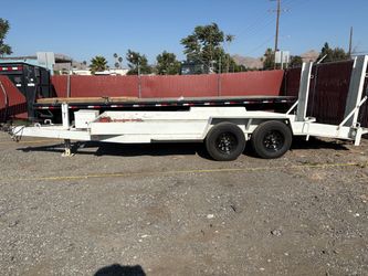 Heavy duty utility trailer