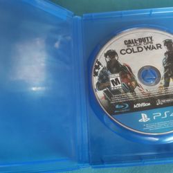 PS4 Call of Duty Cold War