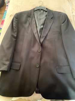 Suit black and pants size XL