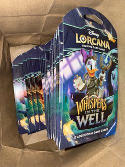 Disney Lorcana Whispers in the Well Booster Packs