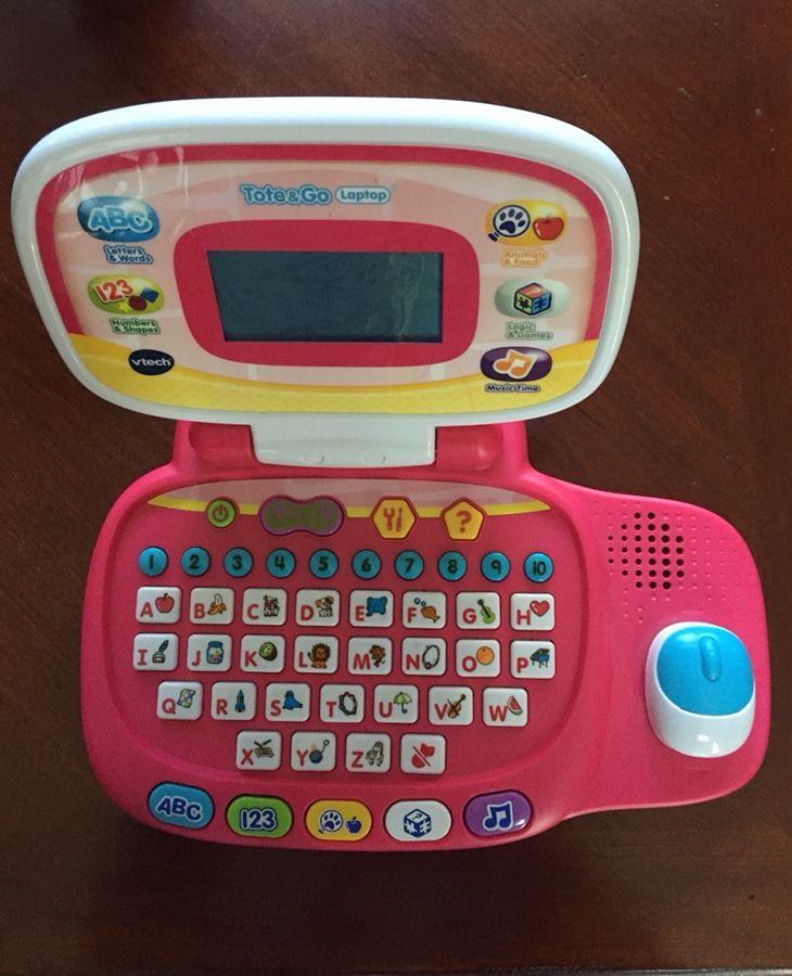 🎀 Vtech Tote N Go Laptop Toddler Learning Toy
