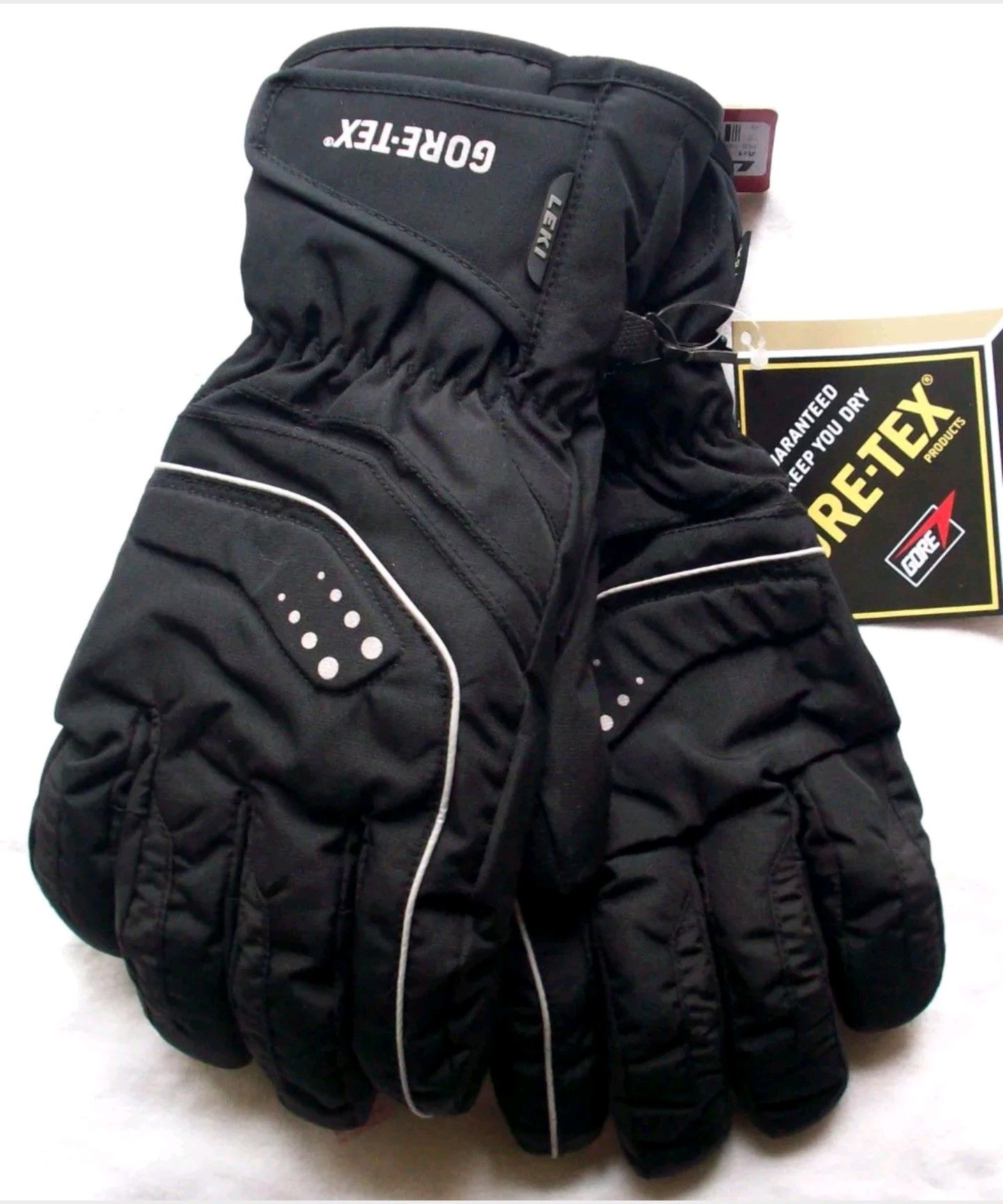 Leki Goretex Gore-Tex Waterproof Snowboarding Skiing Gloves