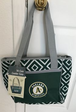 Brand new oakland A’s 16-can cooler tote!