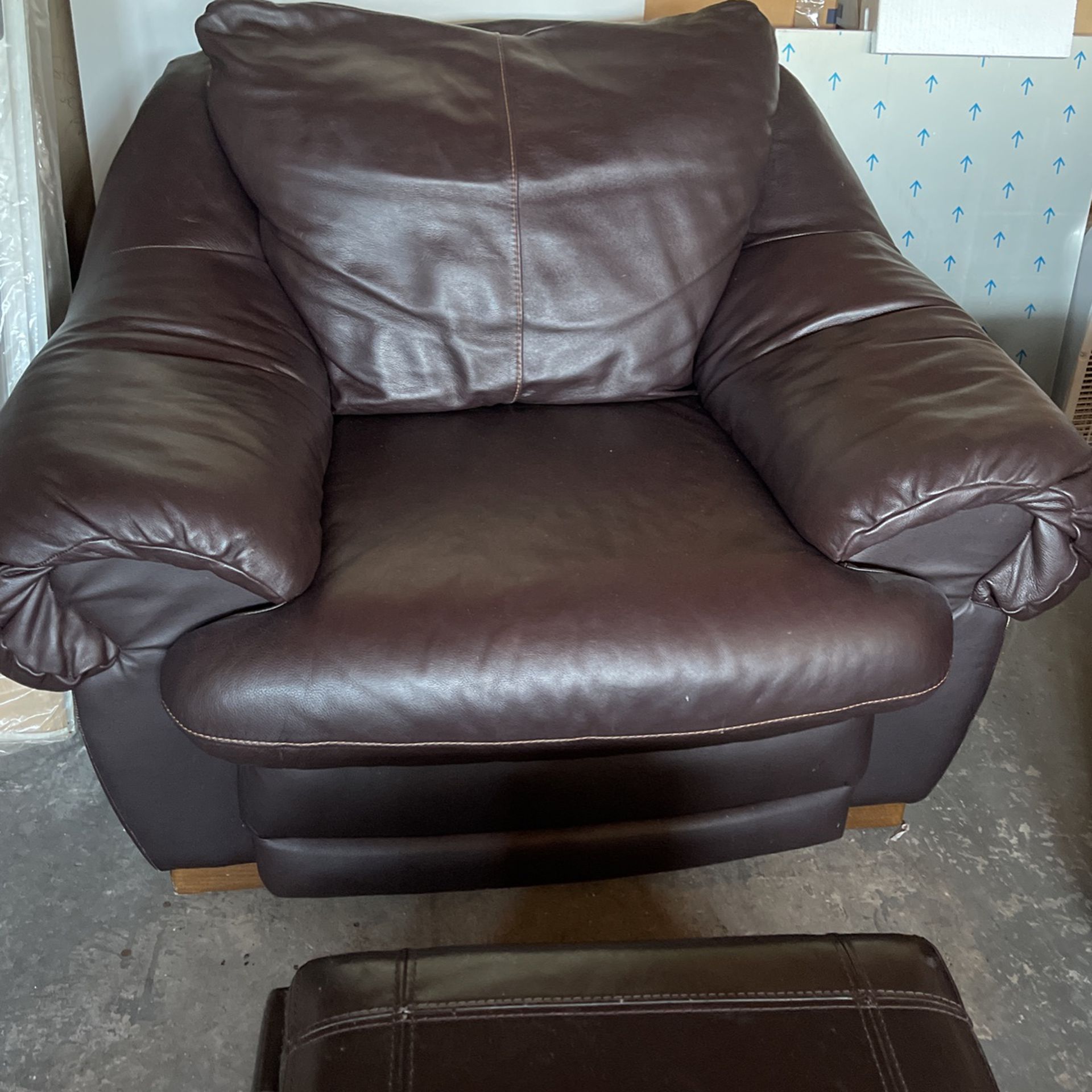 High Grade Quality Italian Leather Couch 