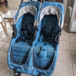 2016 Baby Jogger City Mini GT2 Double Stroller, Teal
