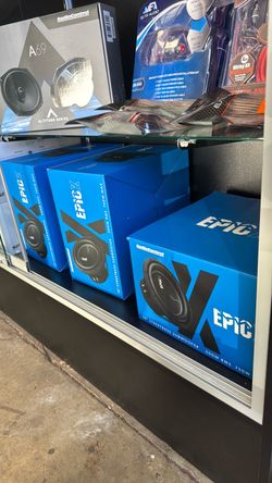 Epic X 10 inch subwoofer