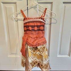 Toddler Disney’s Moana Dress - Size 4T-5T