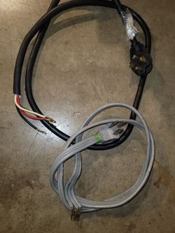 Stove oven dryer power cords
