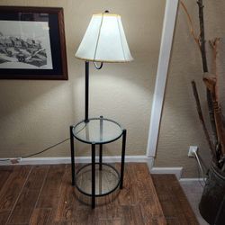 Lighted End Table