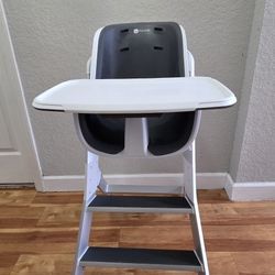 4moms Connect High Chair — White/Grey