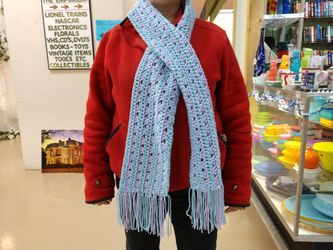 Hand Made Crocheted Scarf