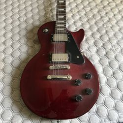 Epiphone Les Paul Studio Electric Guitar Wine Red With Guitar Bag