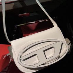 White Diesel Shoulder Bag