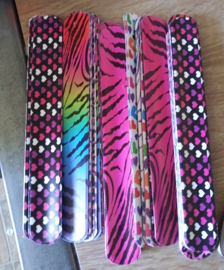 New Slap Bracelets Package Of 50