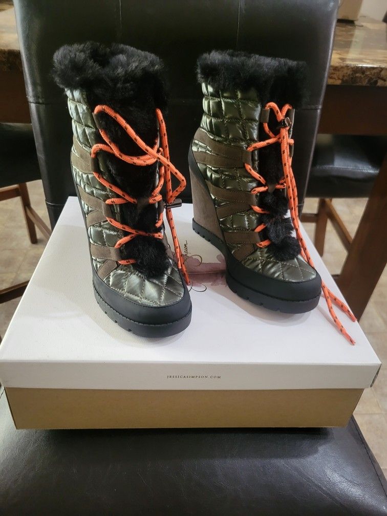 Jessica Simpson Wedge Booties