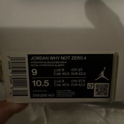 Jordan Why Not Zero .4