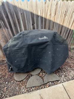 grill used like 3 or 4 times has just sat outside under the cover for a while