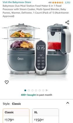 Babymoov duo meal station baby food maker