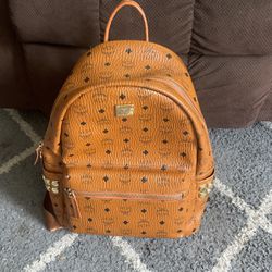 Brown Men’s Mcm backpack
