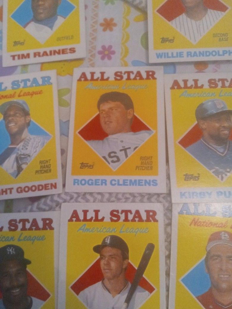 1988 Baseball Cards All Star 19 And All Meet Up And Pick Up Dearborn Area