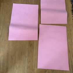 3 Small Foam Mats
