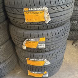 225/50/17 Landgolden Free Mount And Balance Included