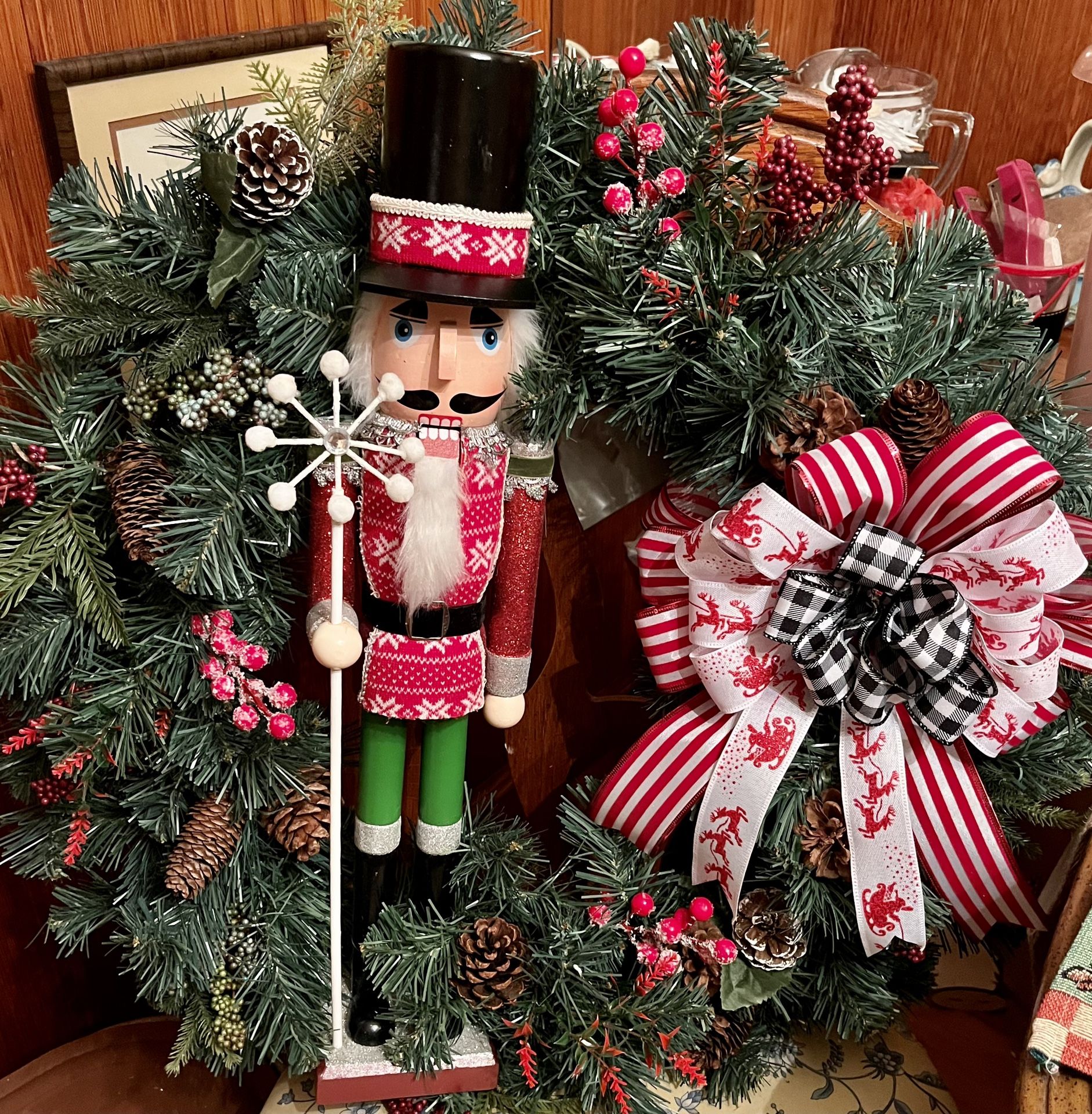 Nutcracker Wreath 20 Inch