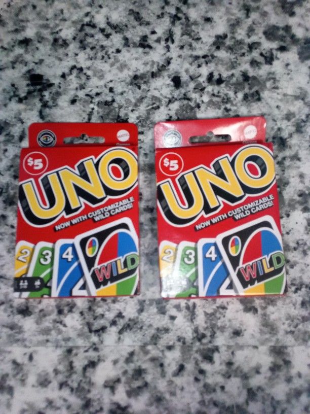 2 Uno Card Games $5 For Both