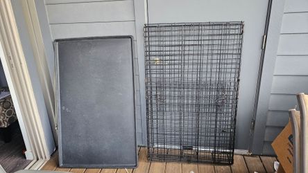 XL wire dog kennel