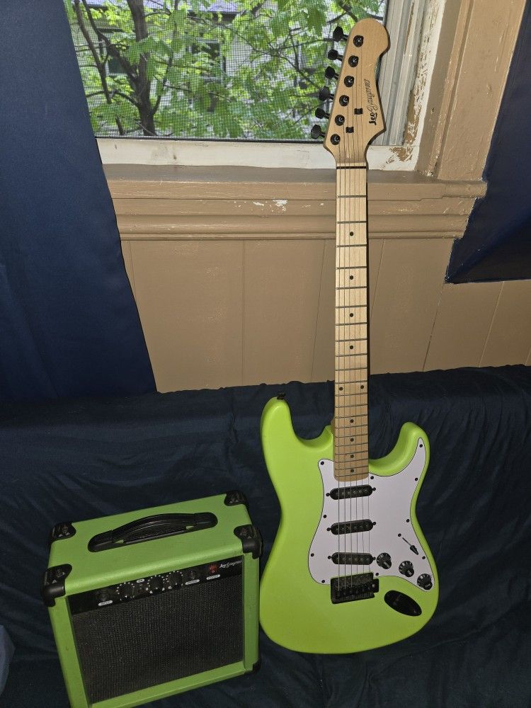Stratocaster Style Guitar By Leo Jaymz