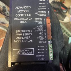Brushless Own Servo Amplifier Model B12A6