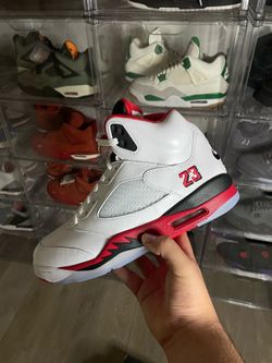 NEW Sz 10.5 Fire Red 5s (2025)