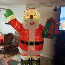 Christmas Big Santa Decoration Easy Assembly