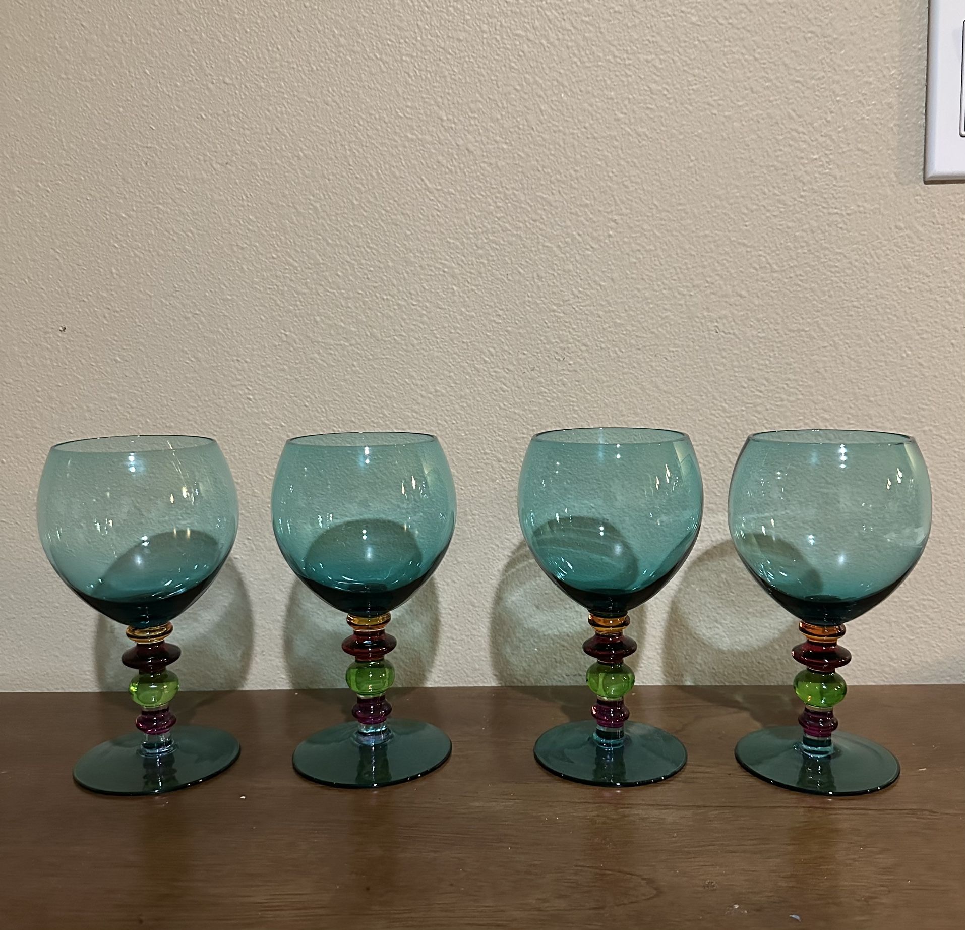 Exquisite wine glasses