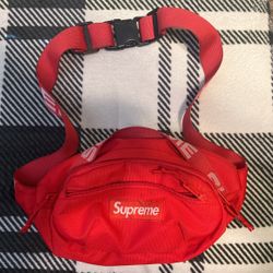 Supreme Waist Bag SS18 Red