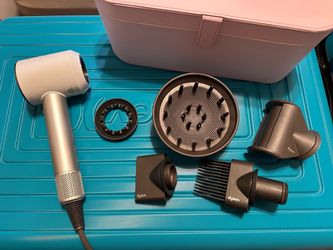 Dyson Hairdryer with Leather Case