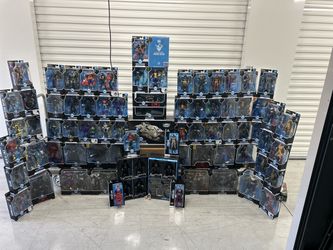 McFarlane Toys Huge DC MULTIVERSE Figure BATMAN SUPERMAN JOKER ROBIN Lot of 56